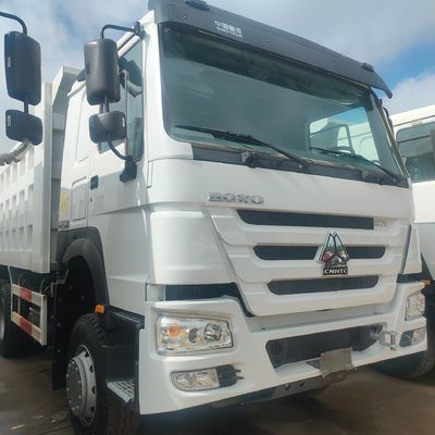 30 Tons Manual Dump Truck Transport Vehicle with 10 Wheels and 371HP6 * 4 Diesel Engine