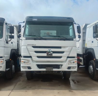6×4 HOWO Diesel 371HP Heavy-Duty Dump Truck 10 Wheel Manual Transport Vehicle for ≤5 Seats