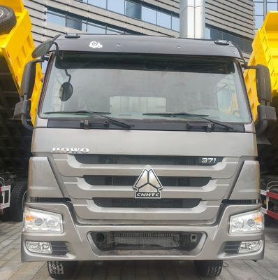 371HP Second Hand HOWO Diesel 6 * 4 Dump Truck 10 Wheels 300 Tons Scraper or Rhd Manual Transport Vehicle