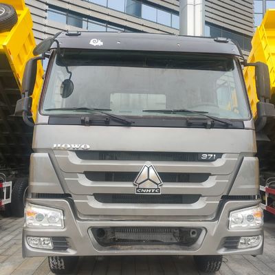 Manual Transmission Used Heavy Duty Truck HOWO Large Dump Truck Transport Vehicle