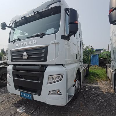 Customized Sitrak 4X2 480 HP Tractor Trailer with 600L Fuel Tank and US Currency