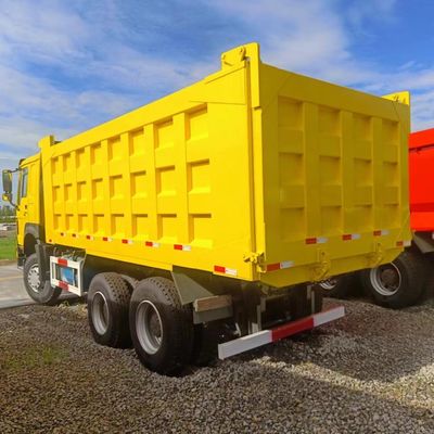 Tyres 371HP HOWO Dump Truck Used Transport Self Heavy Duty with ECE Tire Certification