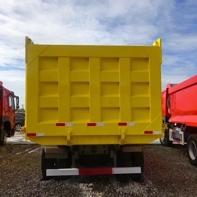 Tyres 371HP HOWO Dump Truck Used Transport Self Heavy Duty with ECE Tire Certification