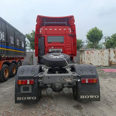 Second Hand HOWO Trailer Tractor Front End 31-40t Load Capacity Return Refunds Policy