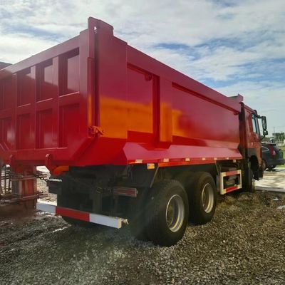 1100.00cm * 250.00cm * 345.00cm Package Size HOWO Dump Truck with Sinotruk Chassis