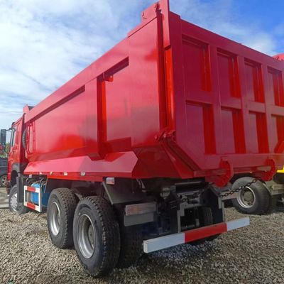 1100.00cm * 250.00cm * 345.00cm Package Size HOWO Dump Truck with Sinotruk Chassis