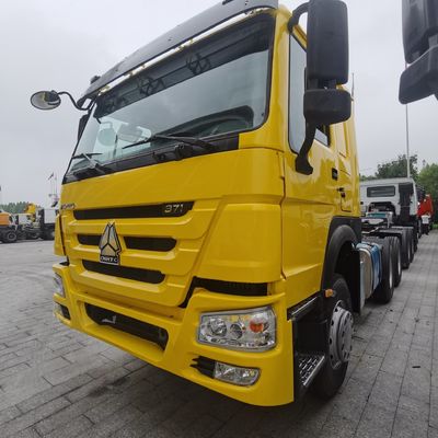 Used Tractor Head with 600L Fuel Tank for Semi Trailer Towing Customized Package Size