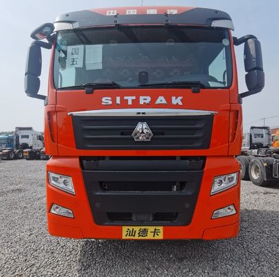Used 480HP ZZ4257N3247E1H Tipper Trailer Dealer Truck with 600L Fuel Tank Used