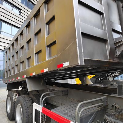 31-40t Load Capacity Used Heavy Duty Transport Dump Tipper Truck with Engine Capacity
