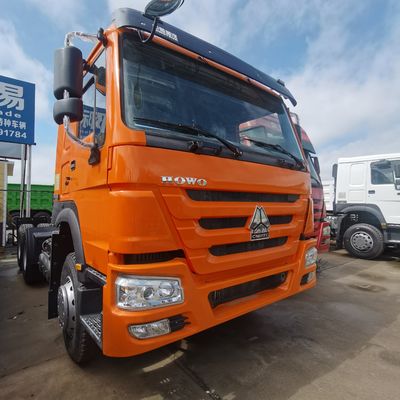Power Assistance Steering System Sturdy Diesel Tractor Truck for Semi Trailer Towing