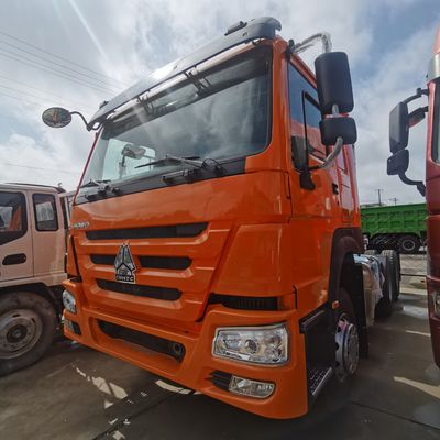 Power Assistance Steering System Sturdy Diesel Tractor Truck for Semi Trailer Towing