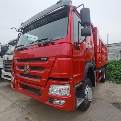 Tyres Industrial Used Dump Truck with Sinotruk Chassis and Hydraulic Steering System