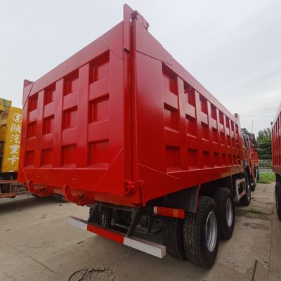 Tyres Industrial Used Dump Truck with Sinotruk Chassis and Hydraulic Steering System