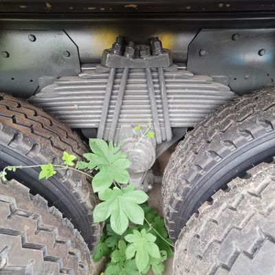 Hydraulic Steering and Power-Assisted Used Sinotruck Dump Truck with Tyres ISO Certified