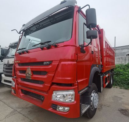 Hydraulic Steering Sinotruck Used Dump Truck with Hovo 6X4 LHD and Tyres Construction