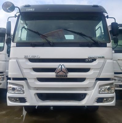 National Heavy Duty Truck Tractor HOWO 6X4 371HP Tractor with Carbon Steel Cargo Box