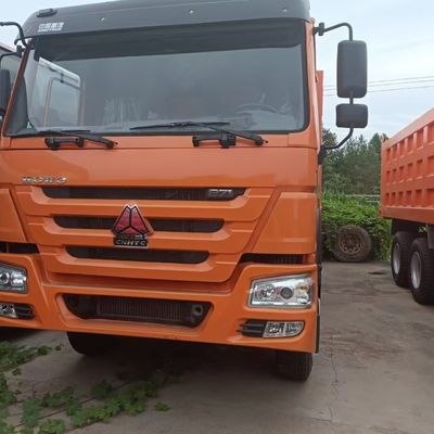 Diesel Hydraulic System Tipper Truck with 371HP Sinotruk Chassis and Power Assistance