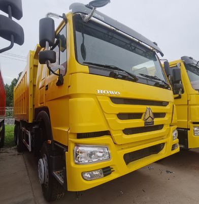 11m*2.55m*3.45m Front Lifting Style Used Dump Truck with Tyres and Hydraulic System