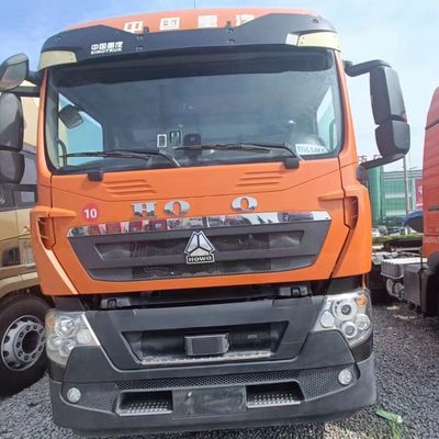 600L Fuel Tank Heavy Duty Used Sinotruk HOWO 6X4 Tractor Truck with Hydraulic Steering
