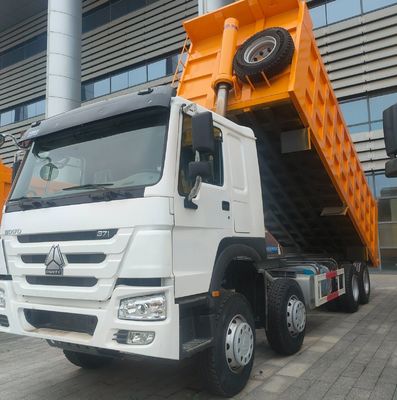 Hydraulic Steering with Power Assistance Used 2024 National Heavy Duty 371HOWO Dump Truck