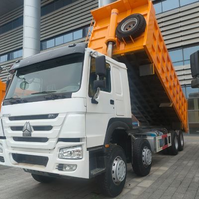 Front Lifting Style Dumping Type Heavy-Duty HOWO 371HP Dump Truck with Customization