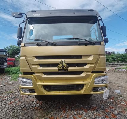 400L Fuel Tank Used HOWO Tractor Truck with Air Suspension Seat and Customized Request