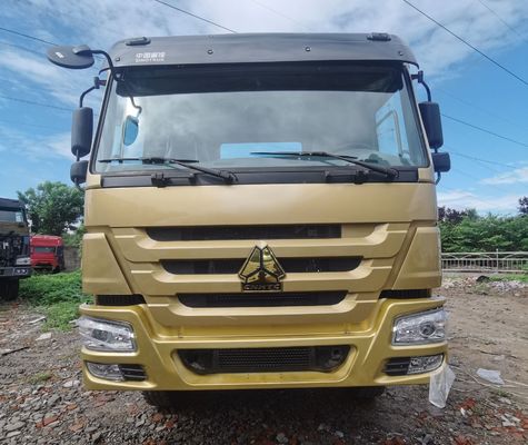 400L Fuel Tank HOWO Tractor Truck for Towing Semi Trailer Diesel Engine Capacity＞8L