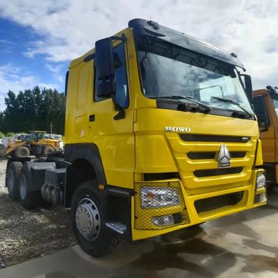 HOWO 371HP 6X4 Tractor Used Freight Truck with Engine Capacity＞8L and Customized Design