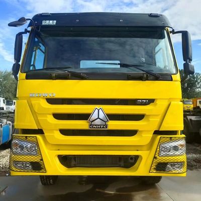 ECE Certified Heavy-Duty Truck HOWO Tractor Transport Truck with Air Suspension Seat