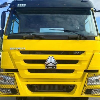 Manual Transmission Sinotruk Chassis 371HP Self Dumping Truck with Hydraulic Steering
