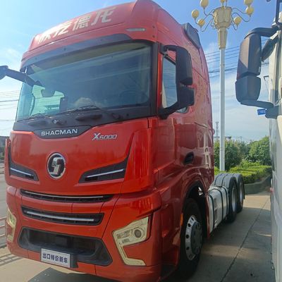Delong X6000 Heavy Diesel Tractor Truck with 1000L Air Suspension Seat and 6 Months