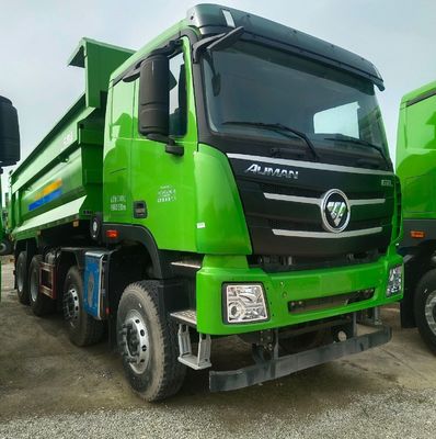 31-40t Load Capacity Foton Dump Truck with 12 Wheels and Air Suspension Driver Seat