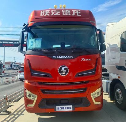 Durable and Diesel Tractor Truck Delong X6000 with 1000L Fuel Tank Semi Trailer Towing