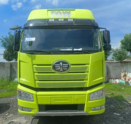 Used Diesel Tractor Truck J6p420HP Towing Semi Trailer Shipping and Delivery Services