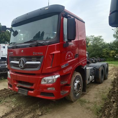 6X4 Drive Wheel Beiben Tractor for Heavy Duty Traction Transport Load Capacity 31-40t