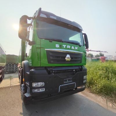 Tyres and Hydraulic Steering Heavy Duty Construction Truck for Euro 5 Emission Standard