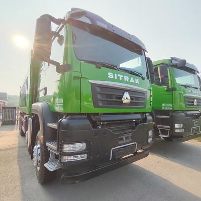 Tyres and Hydraulic Steering Heavy Duty Construction Truck for Euro 5 Emission Standard
