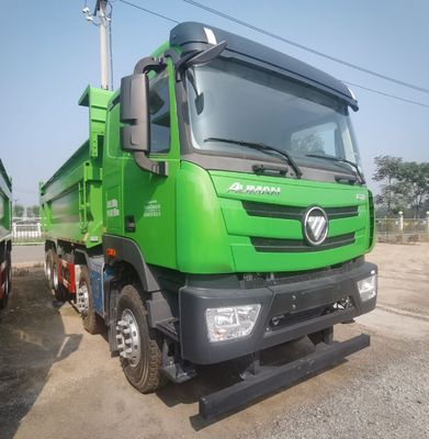 8.76x2.55x3.65 Auman Dump Lorry with Air Suspension Heavy Duty Used Dump Truck Seats ≤5