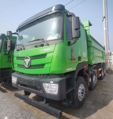 Foton Dumper Towing Semi Trailer with Hydraulic Steering Heavy Duty Used Dump Truck