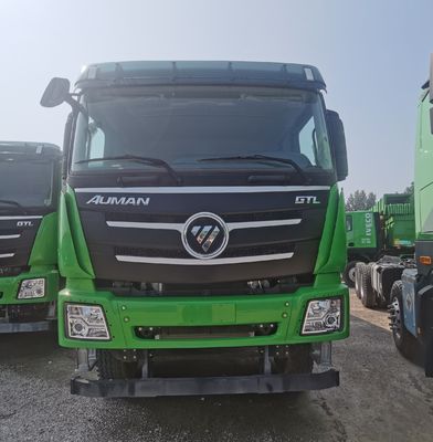 Carbon Steel Cargo Box Foton Auman Used Dump Truck with 1000L Fuel Tank and Shipping Cost