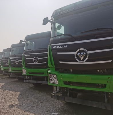 Foton Used Dump Truck with 400L Fuel Tank Capacity and Carbon Steel Cargo Box Material