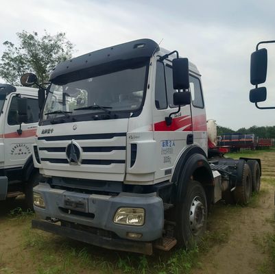 Advanced Traction Control Beiben Heavy Duty Transport Truck with Carbon Steel Cargo Box