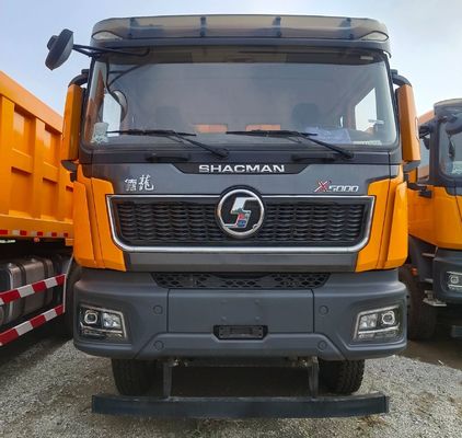 Shaanxi Automobile Delong 6X4 8X4 10/12 Wheel Mining Dump Truck with Hyva Front Lift