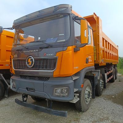 Tubeless Shaanxi Automobile Delong 8X4 12 Wheel Mining Transport Dump Truck