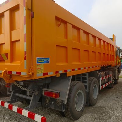 Tubeless Shaanxi Automobile Delong 8X4 12 Wheel Mining Transport Dump Truck