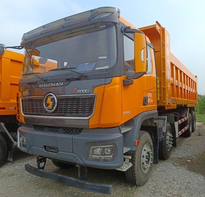 Front Lifting Style 470HP Dump Truck with Power Assistance Steering and Dumping Type