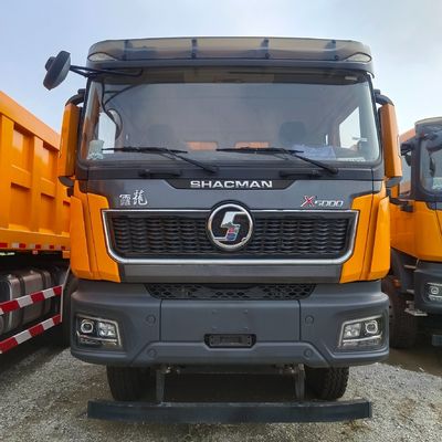 Front Lifting Style 470HP Dump Truck with Power Assistance Steering and Dumping Type