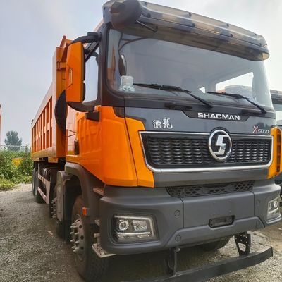 Front Lifting Style 470HP Dump Truck with Power Assistance Steering and Dumping Type