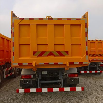 Front Lifting Style 470HP Dump Truck with Power Assistance Steering and Dumping Type