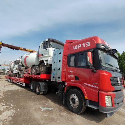 Shacman Sinotruk Chassis Hydraulic Steering Concrete Mixer Truck and Shipping Cost